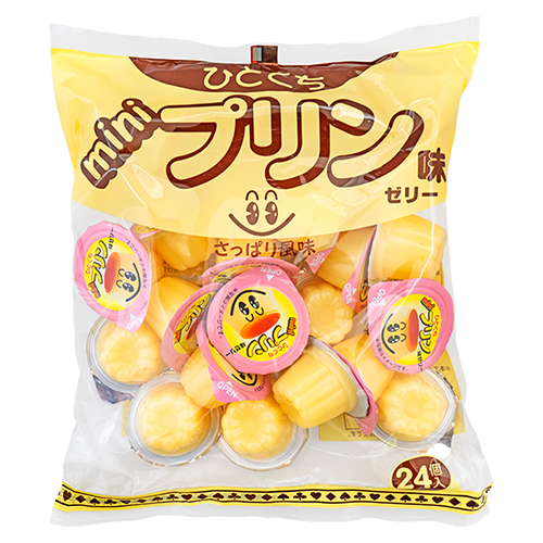 #400ミニプリン味ゼリー（24個入）