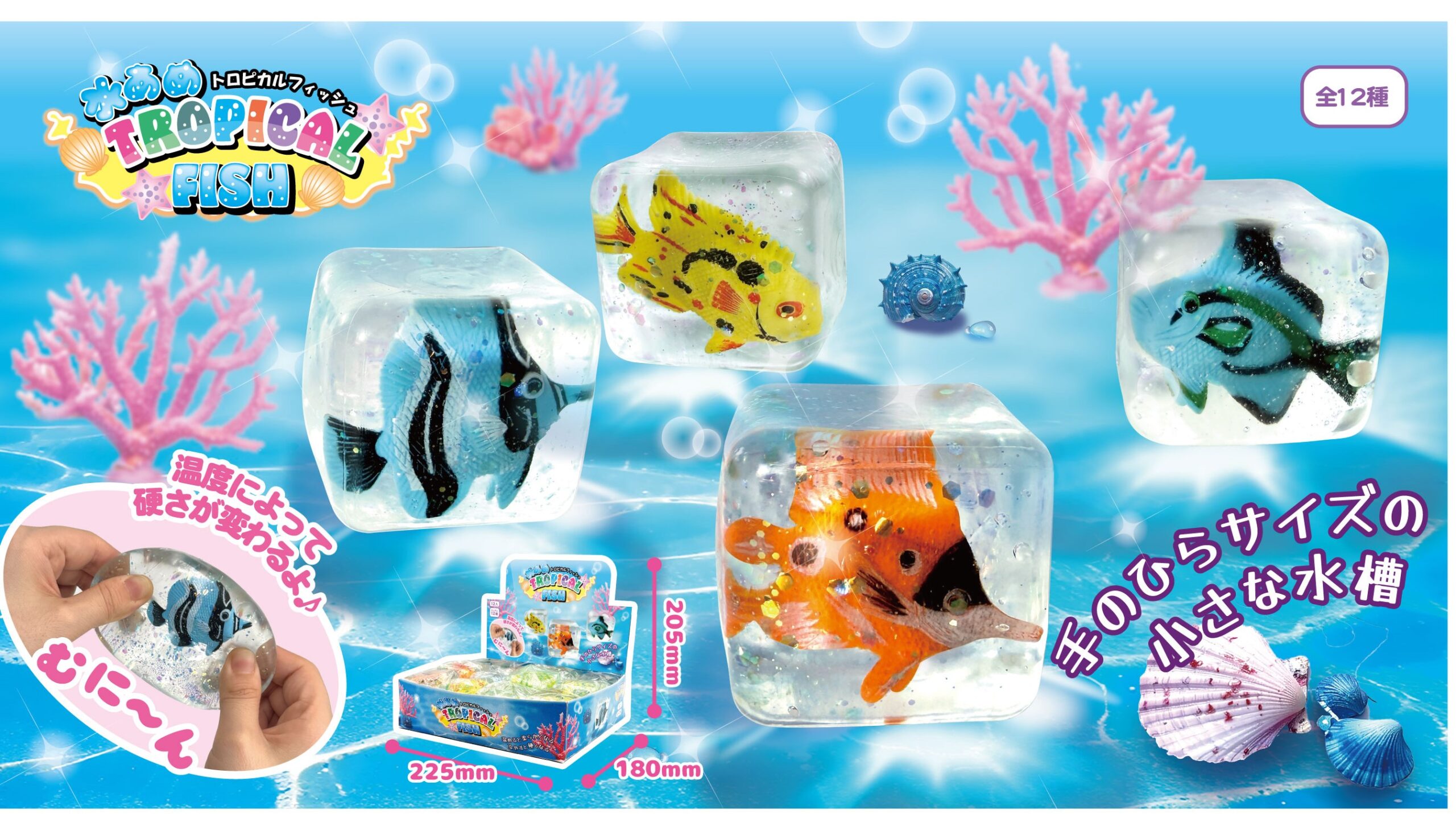#200　水あめトロピカルフィッシュ（12入）
