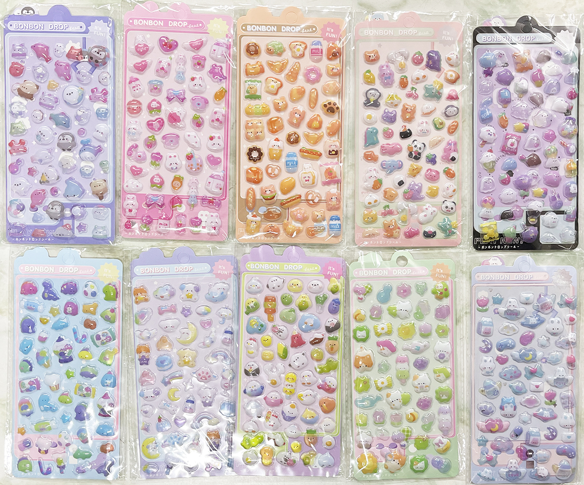 ＃80　ぷにぷにプリティシール（１０入）