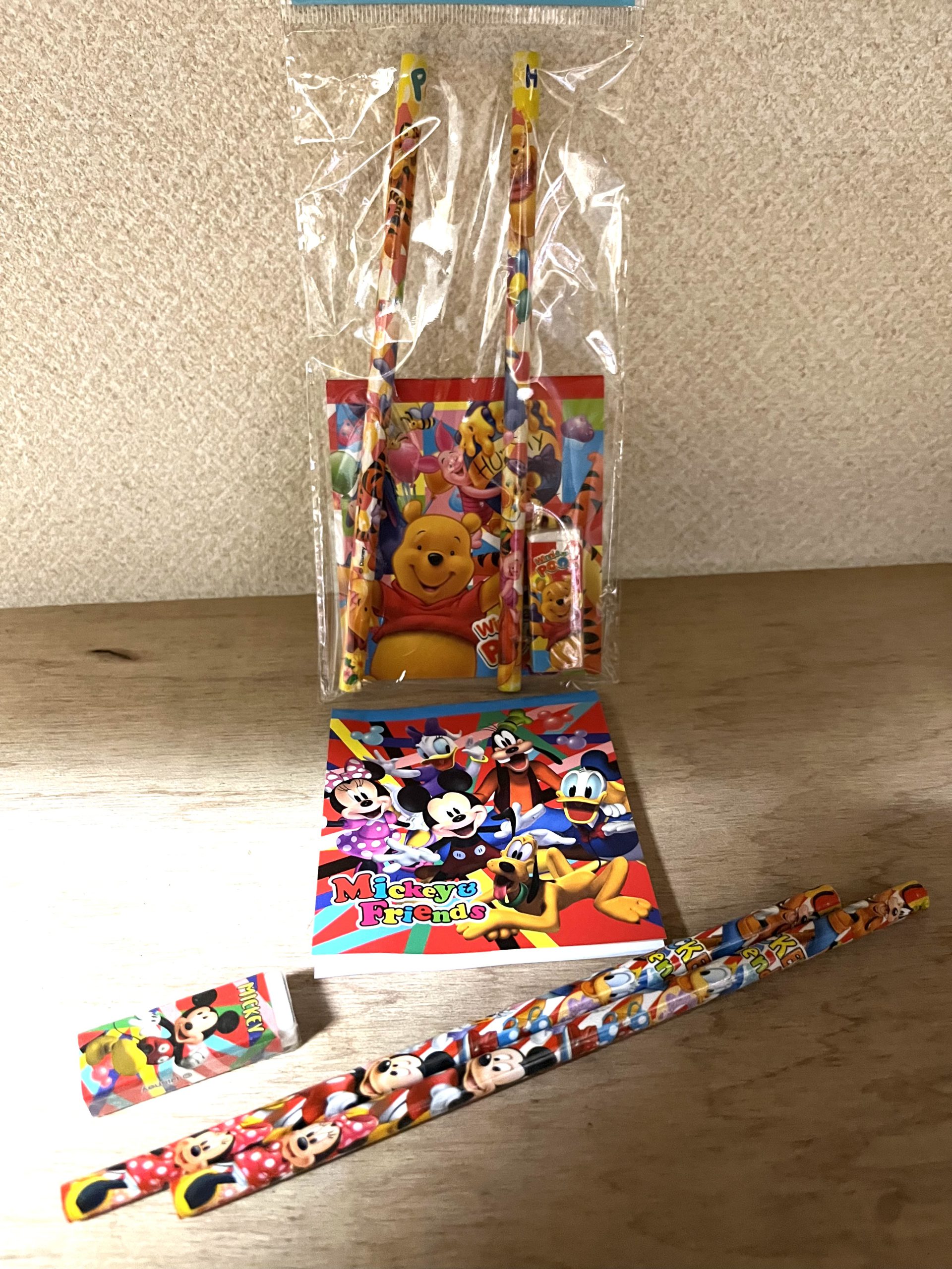 ＃80ディズニー4点文具セットJr.＠60（25入り）