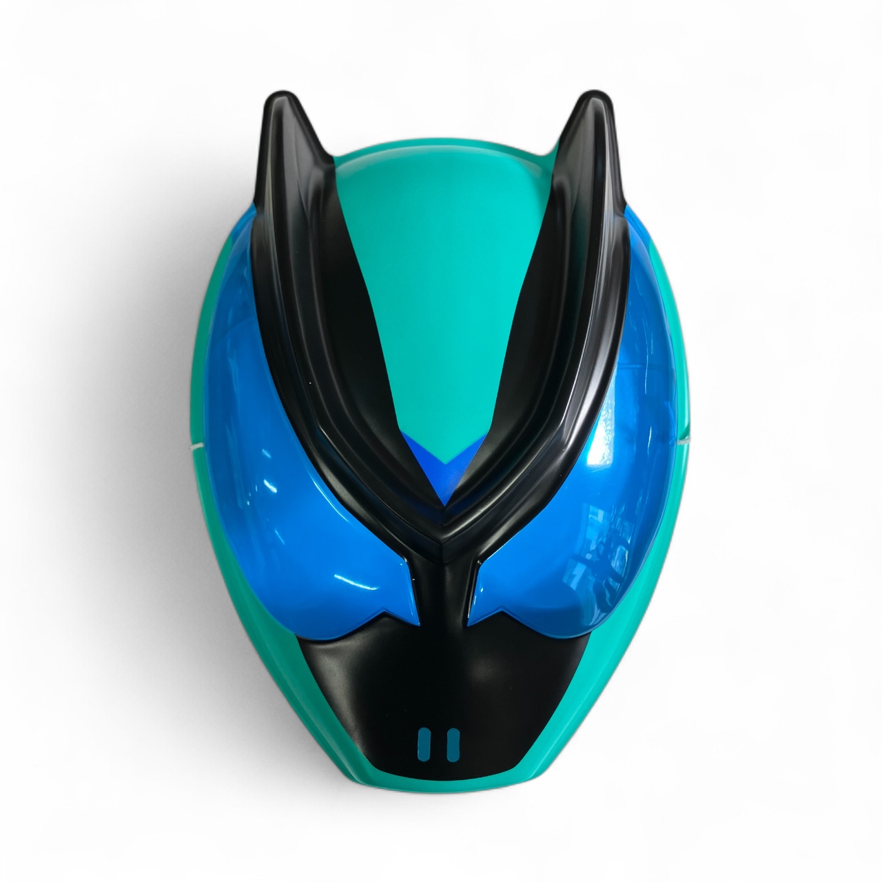 お面　仮面ライダー　ゼッツ　テクノロムストリーム（青）